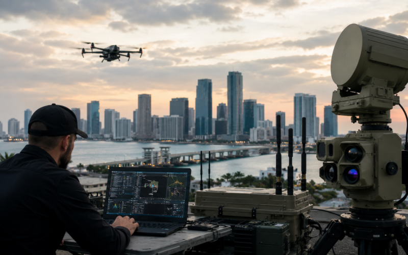 Space-Eyes’ planned $638 million Nasdaq merger with McKinley Acquisition Corporation puts the defence technology company’s counter-drone systems, future CUAS ticker and ambitious contract-growth strategy under investor scrutiny. Representative image.