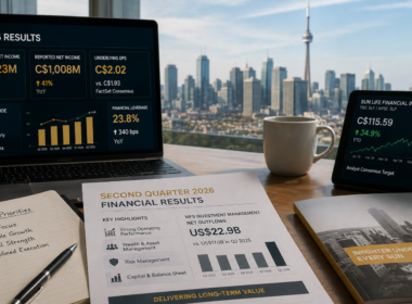 Sun Life Financial’s Q2 2026 earnings beat, record 19.1% underlying return on equity and strong share-price run put the insurer’s growth outlook in focus, even as higher financial leverage and MFS Investment Management outflows temper investor optimism. Representative image.