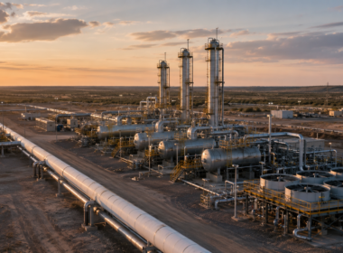 Targa Resources is expanding Permian Basin infrastructure after securing 20-year agreements with Exxon Mobil Corporation, adding about 825 million cubic feet per day of new processing capacity while lifting its 2026 growth-capital plan to roughly $5 billion. Representative image.