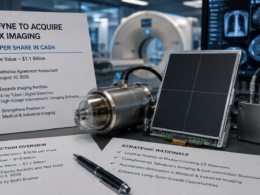 Teledyne Technologies’ $1.1 billion acquisition of Varex Imaging brings X-ray tubes, digital detectors and photon-counting CT technology into a broader medical and industrial imaging portfolio, putting the deal premium and post-acquisition debt profile in investor focus. Representative image.