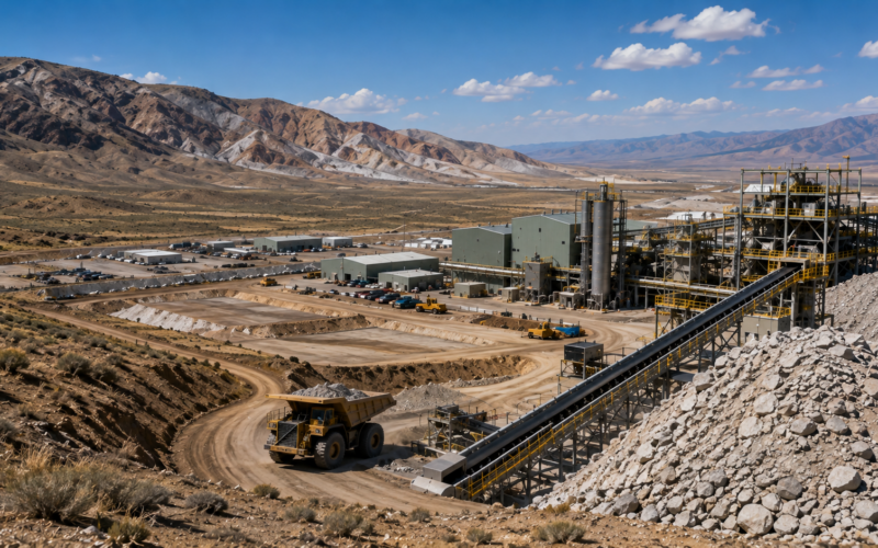 The Thacker Pass Lithium Project in northern Nevada is advancing toward a 40,000-tonne-per-year first phase, positioning the United States to expand domestic battery-grade lithium production and reduce supply-chain dependence. Representative image.