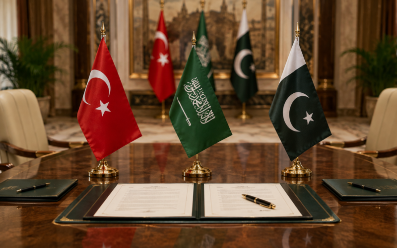 Turkey, Saudi Arabia and Pakistan are set to deepen defence and regional security cooperation through a new trilateral agreement as Gulf tensions rise and threats to critical infrastructure sharpen. Representative image.