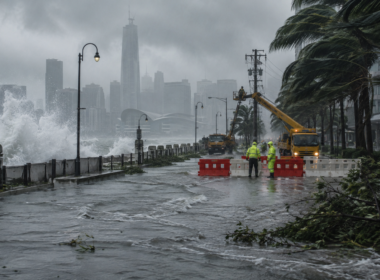 Typhoon Dolphin has slammed eastern China after more than one million people were evacuated, with severe flooding risks, widespread transport disruption and around 1,500 Shanghai flight cancellations. Representative image.