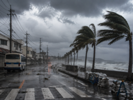 Typhoon Dolphin approaches southwestern Japan as mass evacuations, more than 500 flight cancellations and factory shutdowns intensify across Okinawa and Kyushu. Representative image.