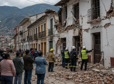 A magnitude 7.4 earthquake centred near San José del Palmar has damaged buildings and injured residents across western Colombia, with Quibdó and Pereira among the hardest-hit cities as authorities assess aftershock and landslide risks. Representative image.