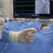A leadless pacemaker is delivered through a catheter during a minimally invasive cardiac procedure, illustrating how next-generation pacing systems are eliminating traditional leads and reshaping cardiac rhythm care. Representative image.