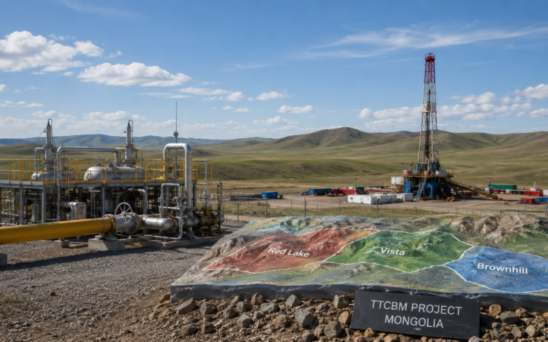 Jade Gas Holdings Limited moves its TTCBM coal-bed methane project in Mongolia closer to commercial development after submitting its initial development plan and agreeing a proposed 502-square-kilometre Production Licence area covering Red Lake, Vista and Brownhill. Representative image.