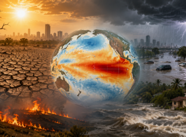 A strengthening El Niño could push global temperatures higher from August through October 2026 while raising drought, flooding and extreme-weather risks across vulnerable regions. Representative image.