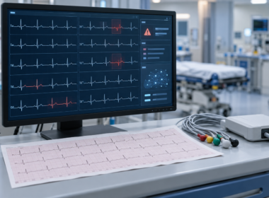 Powerful Medical’s STEMI AI ECG Model receives FDA De Novo authorization for software designed to flag potential heart attack patterns on standard 12-lead ECGs. Representative image.
