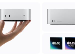 Apple Mac mini and Mac Studio systems operate as a compact local artificial intelligence cluster