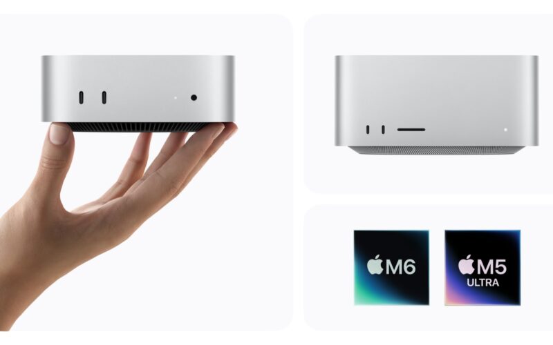 Apple Mac mini and Mac Studio systems operate as a compact local artificial intelligence cluster