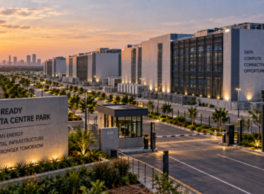 Artificial intelligence data centre infrastructure is set for major expansion in Telangana as Fortune Hospitality & Infra plans a hyperscale AI data centre park near Hyderabad with up to 1,600 MW of IT load, strengthening India’s digital infrastructure and AI computing capacity. Representative image.
