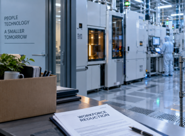 A semiconductor manufacturing facility illustrates the industry pressures behind CVD Equipment Corporation’s strategic restructuring, workforce reduction, suspension of new system orders and increased focus on spare parts and service operations. Representative image.