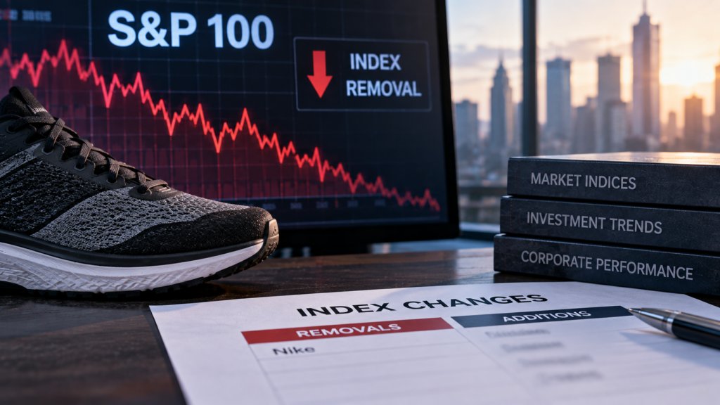 Nike’s removal from the S&P 100 after nearly 18 years comes as its share price falls toward $35 and competition intensifies across global sportswear. Representative image.