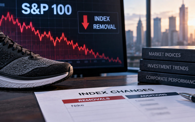 Nike’s removal from the S&P 100 after nearly 18 years comes as its share price falls toward $35 and competition intensifies across global sportswear. Representative image.