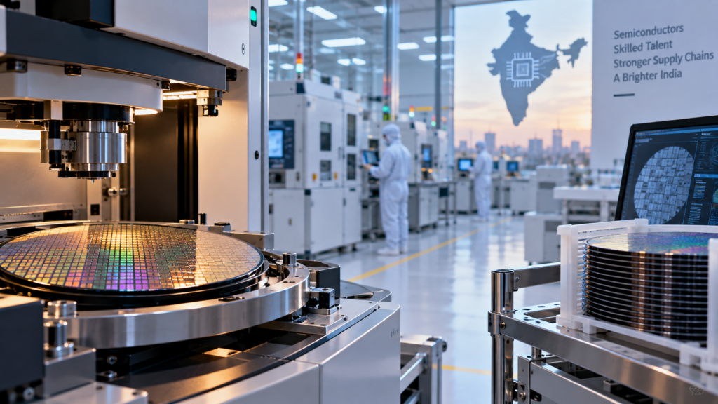 Lam Research plans around ₹10,000 crore of India investment for its first local silicon-component manufacturing facility and expanded advanced R&D, strengthening India’s role in global semiconductor equipment and materials supply chains. Representative image.