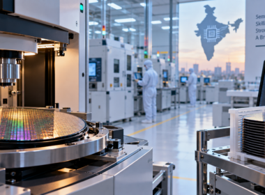 Lam Research plans around ₹10,000 crore of India investment for its first local silicon-component manufacturing facility and expanded advanced R&D, strengthening India’s role in global semiconductor equipment and materials supply chains. Representative image.