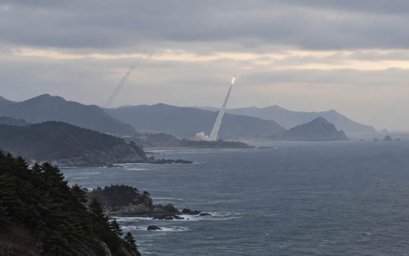 North Korea launched two short-range missiles from Wonsan within three hours as South Korea, Japan and the United States monitored the tests. Representative image.