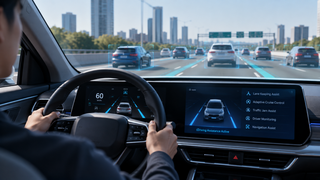 Hyundai Motor will use Nvidia technology as an interim driver-assistance solution after delaying its internally developed Level 2++ system to 2029. Representative image.