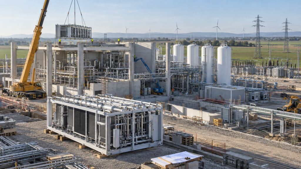 OMV’s planned 140MW electrolyser in Austria will test whether large green hydrogen projects can withstand changes in ownership and capital support. Representative image.