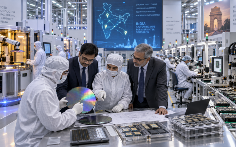 Nexperia and Tata Electronics are partnering on semiconductor fabrication in Gujarat and chip assembly and testing in Assam as India builds a larger electronics manufacturing ecosystem. Representative image.