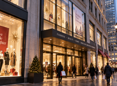 Shoppers visit a modern department store as Macy’s, Inc. reports stronger second-quarter comparable sales, higher earnings, and improved full-year guidance, supported by continued growth at its Bloomingdale’s and Bluemercury businesses. Representative image.