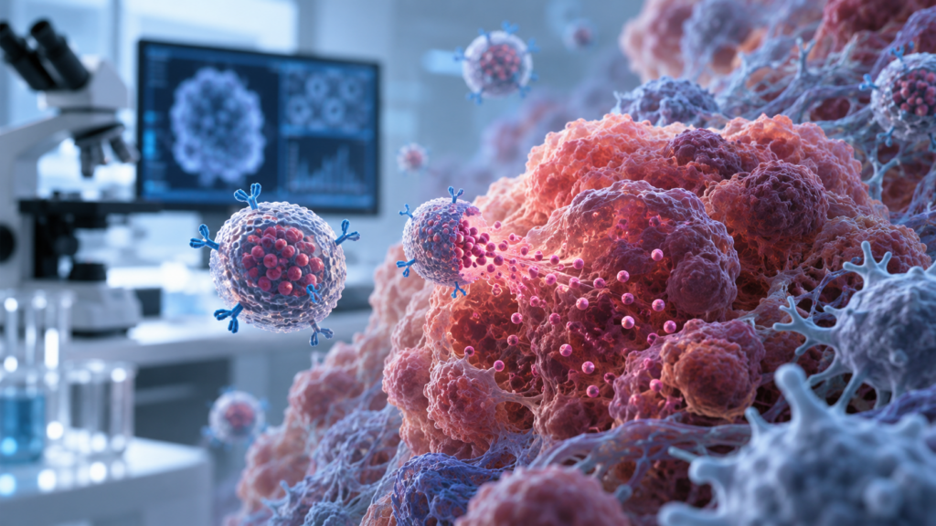 Avacta Group’s AVA6103 Phase 1 FOCUS-01 results provide early clinical proof of mechanism for its controlled-release preCISION oncology platform. Representative image.