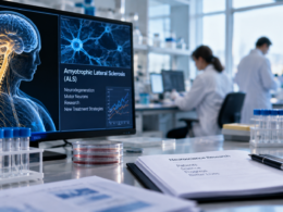 Novartis has discontinued VHB937, also known as lifonebart, in amyotrophic lateral sclerosis after a Phase 2 clinical trial failed to meet key efficacy objectives. Representative image.