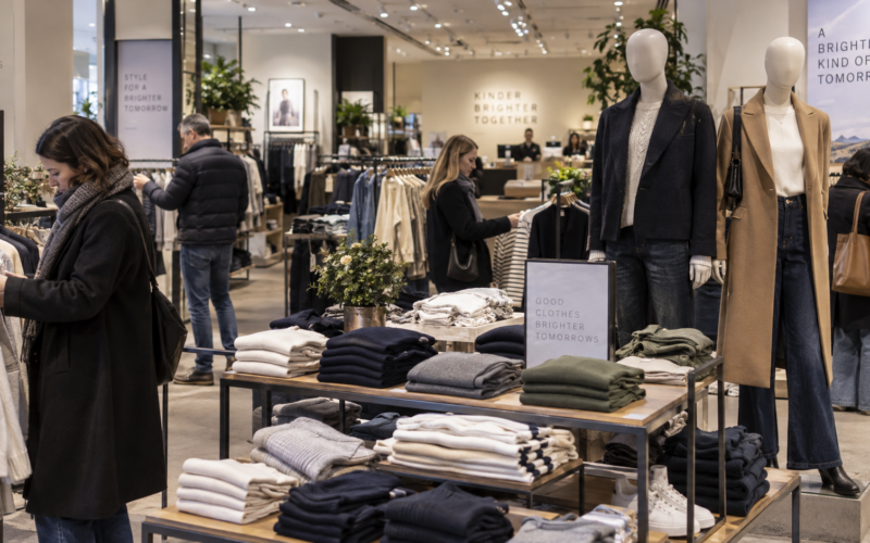 Next has raised its fiscal 2026/27 profit forecast to £1.255 billion as international growth offsets a more cautious outlook for UK consumer spending. Representative image.