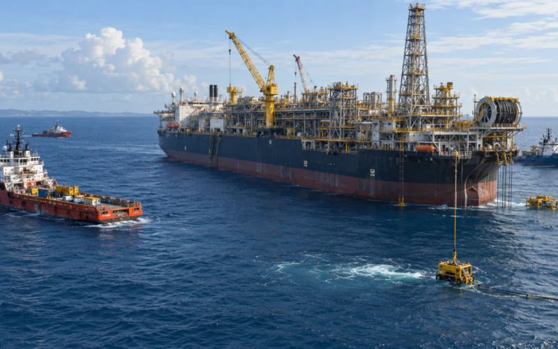 TotalEnergies’ $12 billion GranMorgu offshore oil and gas project in Suriname advances toward first production in mid-2028, with major construction and investment milestones already underway. Representative image.
