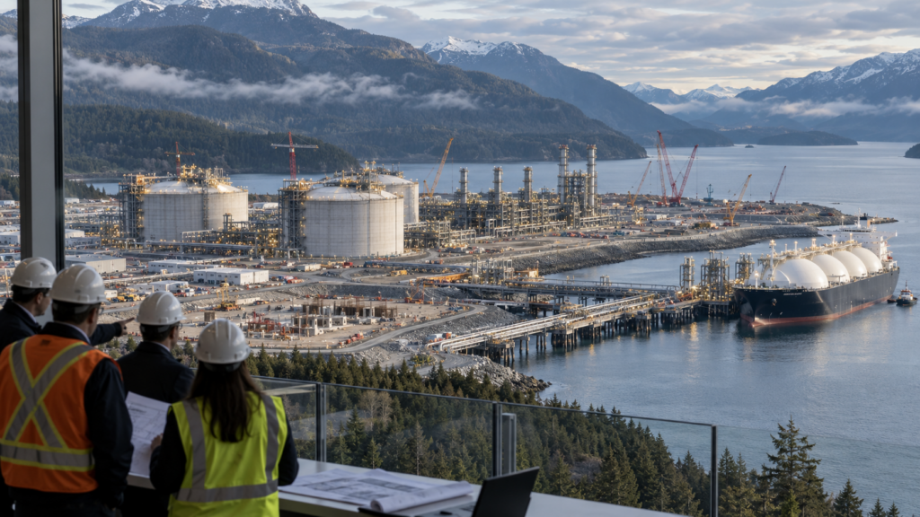 Shell and its LNG Canada partners are considering a Phase 2 expansion that could double the Kitimat export terminal to 28 million tonnes of LNG capacity annually. Representative image.