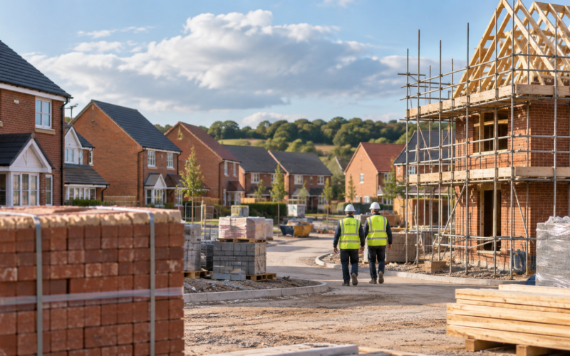 Barratt Redrow shares rallied after stronger reservations and a profit beat outweighed a reduction in the UK homebuilder’s fiscal 2027 completion target. Representative image.