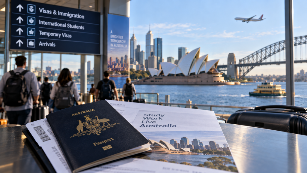 Australia is tightening student, working holiday and visitor visa rules as the government seeks to reduce net overseas migration toward 225,000. Representative image.