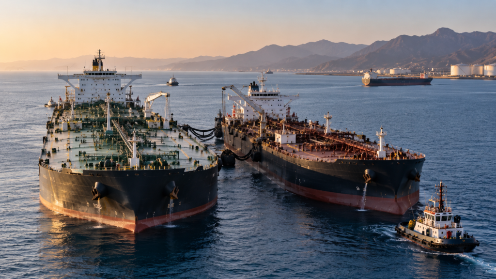 Saudi Arabia is reportedly offering additional crude through ship-to-ship transfers off Sohar in Oman after attacks damaged its East-West pipeline and disrupted Yanbu exports. Representative image.