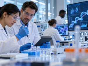 Merck KGaA has agreed to acquire Silence Therapeutics for approximately $1.3 billion, expanding its RNA interference drug development pipeline and gaining divesiran, an investigational treatment for the rare blood cancer polycythemia vera, following promising Phase 2 clinical trial results. Representative image.