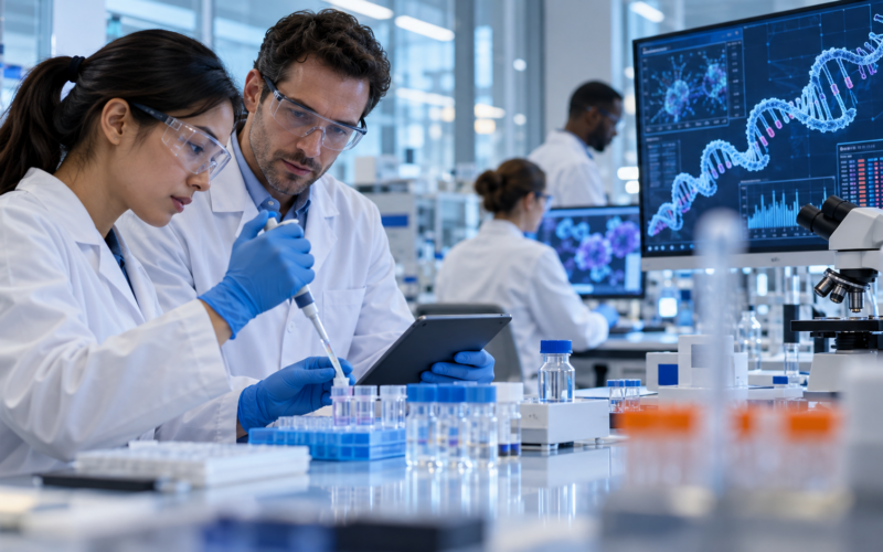 Merck KGaA has agreed to acquire Silence Therapeutics for approximately $1.3 billion, expanding its RNA interference drug development pipeline and gaining divesiran, an investigational treatment for the rare blood cancer polycythemia vera, following promising Phase 2 clinical trial results. Representative image.