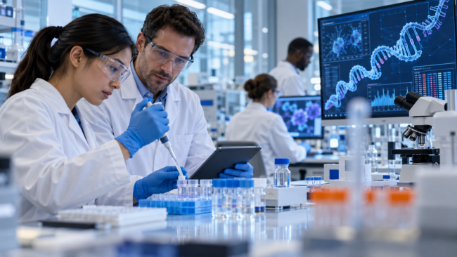 Merck KGaA has agreed to acquire Silence Therapeutics for approximately $1.3 billion, expanding its RNA interference drug development pipeline and gaining divesiran, an investigational treatment for the rare blood cancer polycythemia vera, following promising Phase 2 clinical trial results. Representative image.