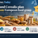 Editorial infographic showing the proposed combination of Panzani and Cerealis, highlighting an indicative €1.8 billion enterprise value, about €1 billion in combined annual revenue, nearly 1,800 employees, a 2025 revenue base of €620 million for Panzani and €400 million for Cerealis, and a European footprint spanning France, Portugal, Spain, the Netherlands and Central Europe.