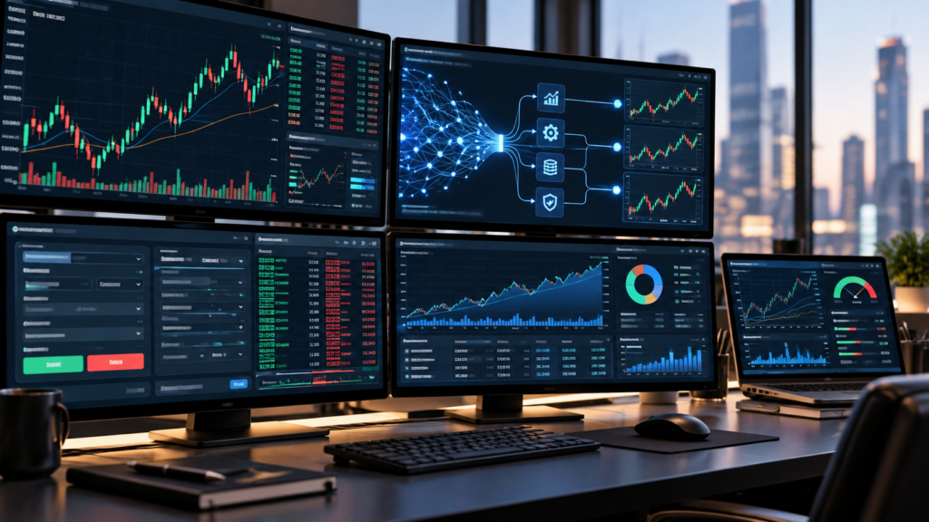 TruTrade is expanding automated trade execution and position management as retail trading technology moves toward increasingly software-directed workflows. Representative image.
