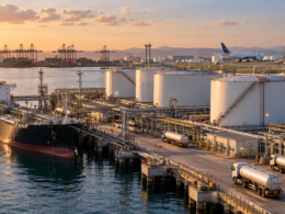 Aegis Logistics Limited has agreed to acquire an 89.8% stake in Dubai-based Tristar Holdings Limited for approximately $809 million, marking a major expansion into global energy logistics, maritime fuel transportation, aviation fuelling and storage infrastructure across more than 30 countries. Representative image.