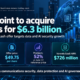 Editorial infographic showing Proofpoint’s planned acquisition of Varonis, with a cybersecurity-themed background and key deal terms including a $6.3 billion transaction value, a $49.75 per share cash offer, a 52% premium to the June 22 reference price, Varonis SaaS annual recurring revenue of $726 million, and an expected closing in the first half of 2027.