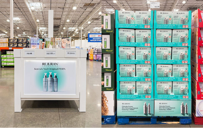 REJURAN Cosmetics expands its U.S. retail strategy through Costco's Beauty Table program