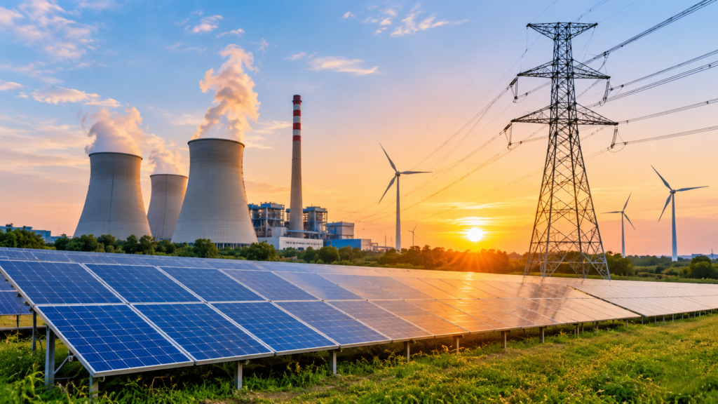 NTPC Limited has partnered with Africa50 to explore power generation projects and cross-border electricity trading across Africa, opening new opportunities for renewable energy investment, electricity infrastructure development and international expansion as India’s largest power company targets 149 GW of installed capacity by 2032. Representative image.