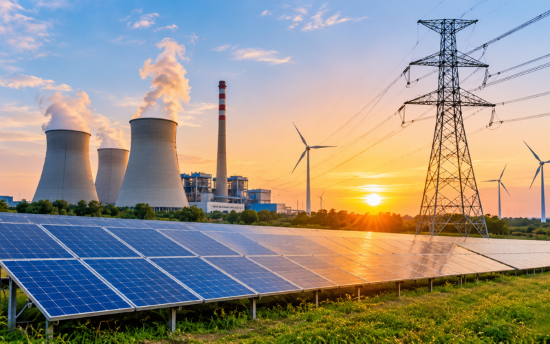 NTPC Limited has partnered with Africa50 to explore power generation projects and cross-border electricity trading across Africa, opening new opportunities for renewable energy investment, electricity infrastructure development and international expansion as India’s largest power company targets 149 GW of installed capacity by 2032. Representative image.