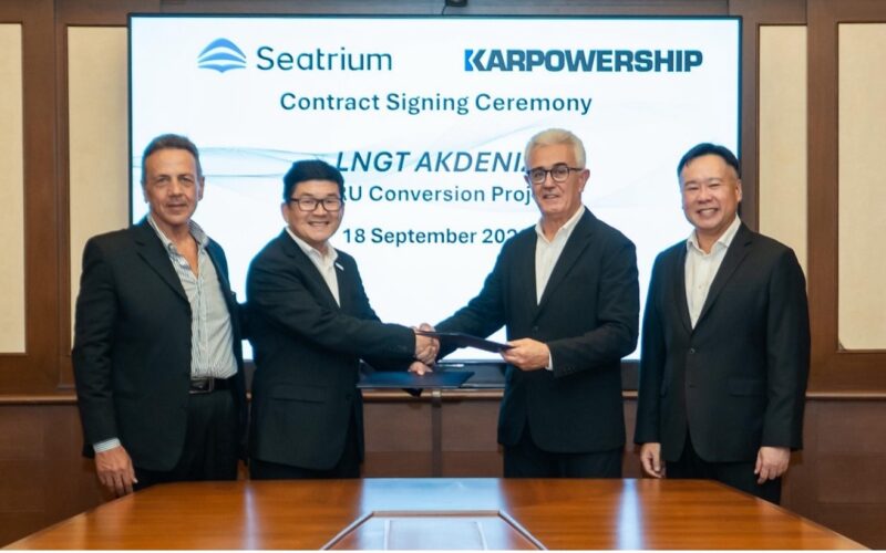 Seatrium will convert LNGT Akdeniz into a high-capacity FSRU for Karpowership as the companies extend their multi-year floating LNG and power infrastructure partnership.