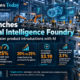 Editorial infographic showing Tata Consultancy Services’ Industrial Intelligence Foundry, with a smart factory background and key figures including 25% faster product introductions, 20% to 25% manufacturing productivity gains, annualized AI revenue above $3.1 billion in Q2 FY27, and 3.1% sequential manufacturing revenue growth in constant currency.
