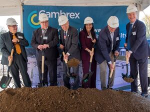 Cambrex has started construction on a $120 million expansion of its Charles City pharmaceutical manufacturing facility in Iowa, targeting additional active pharmaceutical ingredient and synthetic peptide production capacity by late 2028.